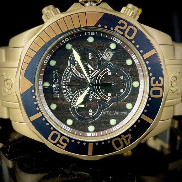 NEW Invicta Pro Diver 47MM Brown Dial Swiss Quartz Bracelet Watch - Picture 2 of 11